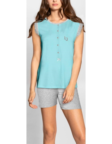 LIU JO PIGIAMA DONNA SMANICATO E PANTALONE...