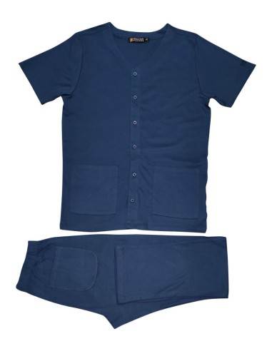 MARINA MILITARE PIGIAMA UOMO APERTO MEZZA...