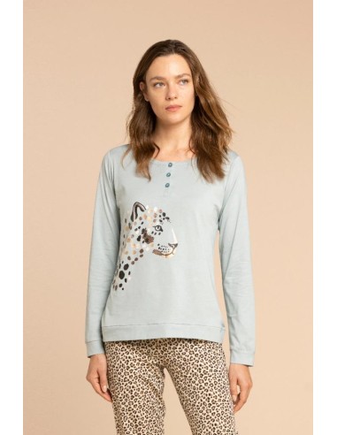 NOIDINOTTE PIGIAMA DONNA SERAFINO MANICA LUNGA...