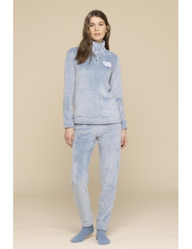 NOIDINOTTE PIGIAMA DONNA MANICA LUNGA E...