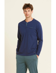 NOIDINOTTE PIGIAMA UOMO SERAFINO MANICA LUNGA E PANTALONE... 2