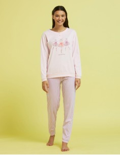 NOIDINOTTE PIGIAMA DONNA SERAFINO MANICA LUNGA E... 2