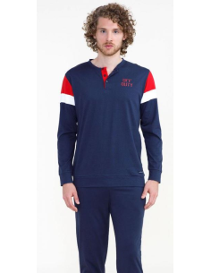 NOIDINOTTE PIGIAMA UOMO SERAFINO MANICA LUNGA E PANTALONE...