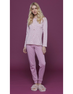 NOIDINOTTE PIGIAMA DONNA SERAFINO MANICA LUNGA E...