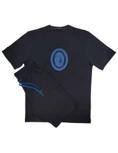 TRUSSARDI PIGIAMA UOMO GIROGOLA MANICA CORTA E PANTALONE...