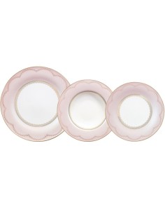 PORCEL SERVIZIO DI PIATTI 64 PEZZI - BALLET GRACE 2