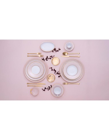 PORCEL SERVIZIO DI PIATTI 64 PEZZI - BALLET GRACE