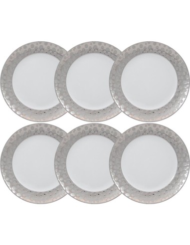 PORCEL SET 12 PIATTI DESSERT Ø 17 CM - STRAVAGANZA