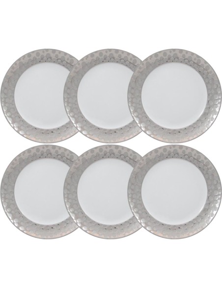 PORCEL SET 12 PIATTI DESSERT Ø 17 CM - STRAVAGANZA