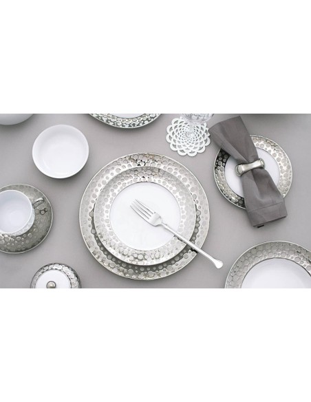 PORCEL SET 12 PIATTI DESSERT Ø 17 CM - STRAVAGANZA