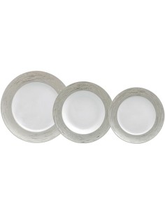 PORCEL SERVIZIO PIATTI 62 PEZZI - ANTAR ARGENTATUS 2