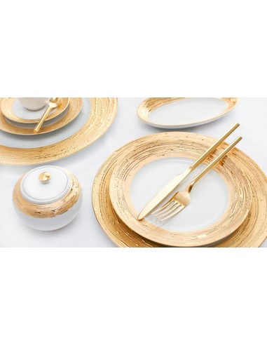 PORCEL SERVIZIO DI PIATTI 61 PEZZI - AURATOS OB