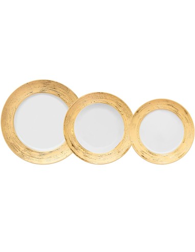 PORCEL SERVIZIO DI PIATTI 61 PEZZI - AURATOS OB