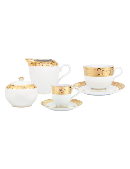 PORCEL SERVIZIO DI PIATTI 61 PEZZI - AURATOS OB