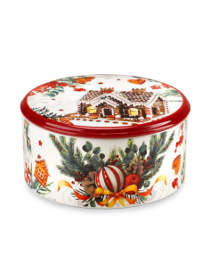FADE SCATOLA CON COPERCHIO 21X10 CM - GINGERBREAD