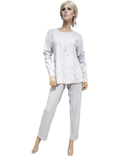 WHY NOT PIGIAMA DONNA SERAFINO MANICA LUNGA E PANTALONE...