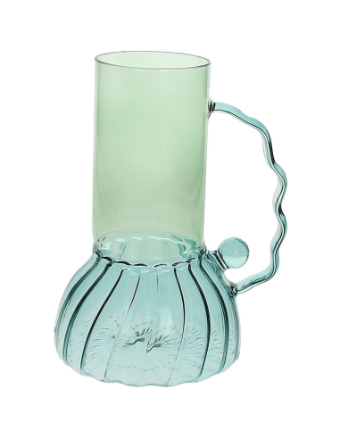ANDREA FONTEBASSO VASO IN VETRO H19 CM CON...