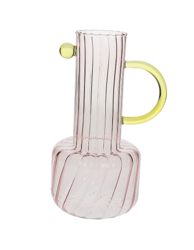 ANDREA FONTEBASSO VASO IN VETRO H24 CM CON...
