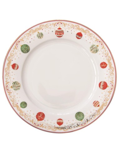 EASY LIFE SERVIZIO PIATTI NATALIZI 18 PEZZI -...