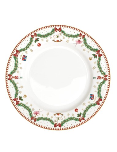 EASY LIFE SERVIZIO PIATTI NATALIZI 18 PEZZI -...