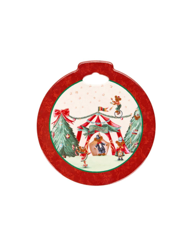 NUVOLE DI STOFFA SOTTOPENTOLA NATALIZIO Ø 21 CM...