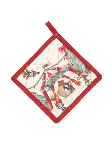 NUVOLE DI STOFFA SET GUANTO DA CUCINA E PRESINE...