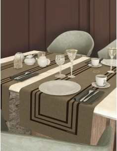 BORBONESE RUNNER 50 X 150 CM IN PANAMA - ICONIC FRAME