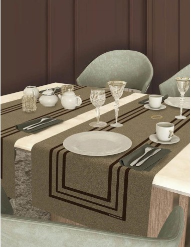 BORBONESE RUNNER 50 X 150 CM IN PANAMA - ICONIC...