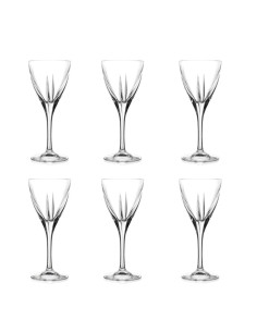 RCR SET 6 CALICI ACQUA 25 CL - FUSION  2