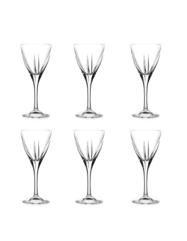 RCR SET 6 CALICI ACQUA 25 CL - FUSION 