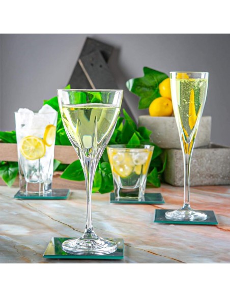 RCR SET 6 CALICI ACQUA 25 CL - FUSION 
