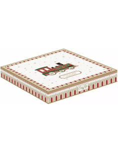 EASY LIFE PIATTO NATALIZIO A FORMA DI STELLA 19,5 CM -... 2