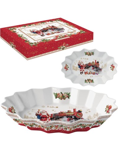 EASY LIFE PIATTO OVALE 30X20,5 CM - CHRISTMAS...