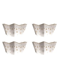 EASY LIFE SET 4 COPPETTE STELLA Ø 11 CM - ROYAL NUTCRACKER