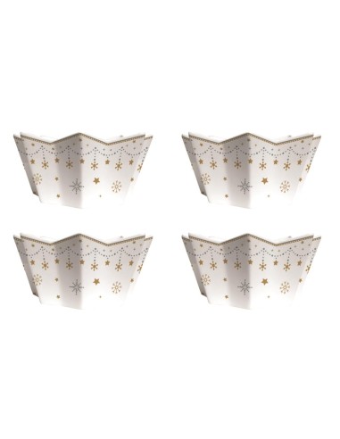 EASY LIFE SET 4 COPPETTE STELLA Ø 11 CM - ROYAL...