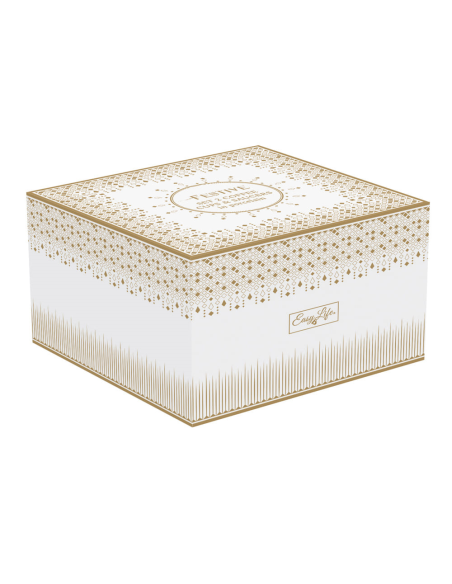 EASY LIFE SET 2 TAZZINE CAFFÉ CON PIATTINI 80 ML - FESTIVE