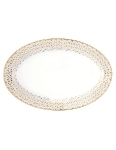 EASY LIFE PIATTO DA PORTATA OVALE 35 X 23 CM - FESTIVE