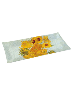 EASY LIFE VASSOIO 36X17 CM - VASE WITH TWELVE SUNFLOWERS