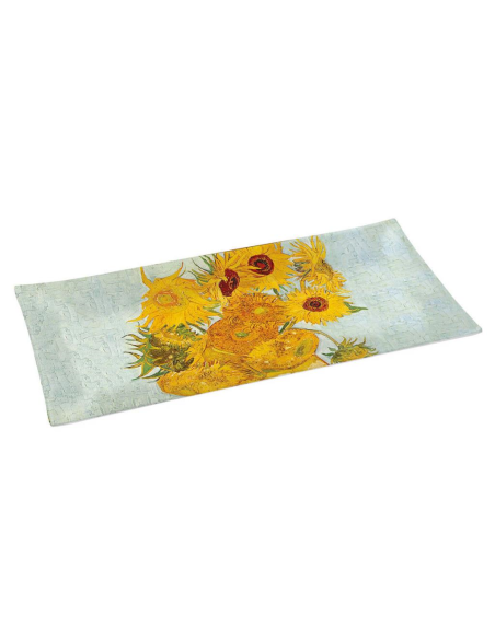 EASY LIFE VASSOIO 36X17 CM - VASE WITH TWELVE SUNFLOWERS