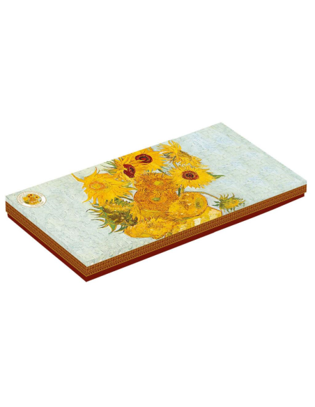 EASY LIFE VASSOIO 36X17 CM - VASE WITH TWELVE SUNFLOWERS