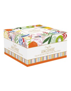 EASY LIFE TAZZA COLAZIONE CON PIATTINO 40 CL - TUTTI FRUTTI 2