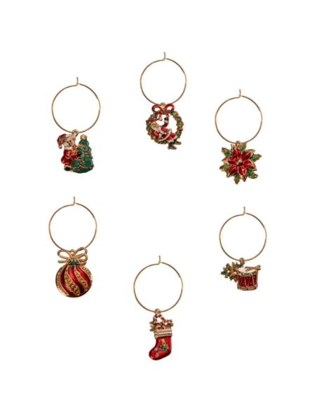 PALAIS ROYAL SET 6 SEGNACALICI - IL LUCCICHIO DELLE FESTE