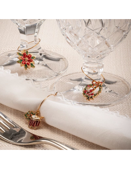 PALAIS ROYAL SET 6 SEGNACALICI - IL LUCCICHIO DELLE FESTE