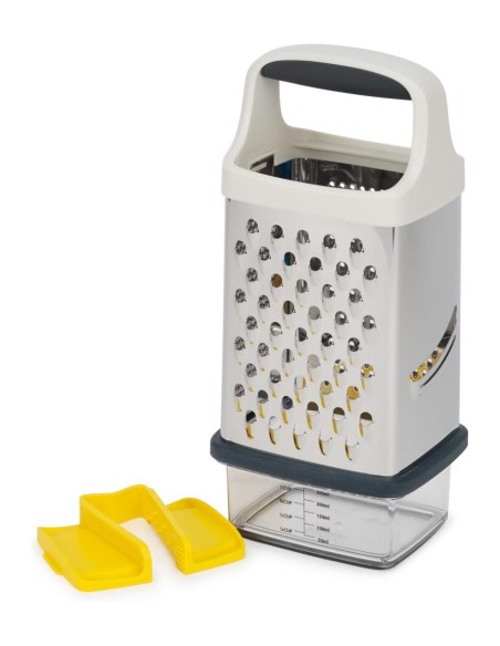 JOSEPH JOSEPH GRATTUGIA 4 LAME CON CONTENITORE E PRESINA - MULTIGRIP