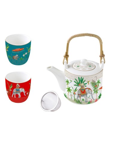 EASY LIFE SET TEIERA CON DUE TAZZE 600 ML -...