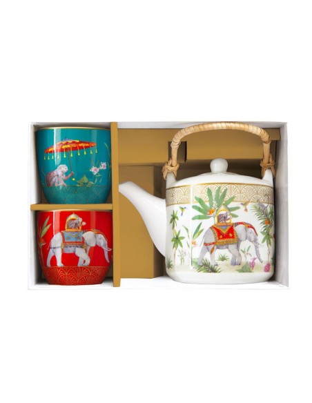 EASY LIFE SET TEIERA CON DUE TAZZE 600 ML - MARAJAH