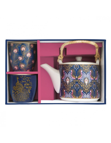 EASY LIFE SET TEIERA CON DUE TAZZE 600 ML -...