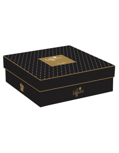 EASY LIFE SET 6 TAZZE CAFFÈ CON PIATTINO 100 ML - GOOD MORNING