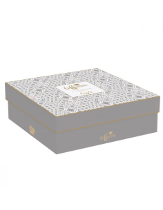 EASY LIFE SET 6 TAZZE CAFFÈ CON PIATTINO 100 ML - TILES GREY 2