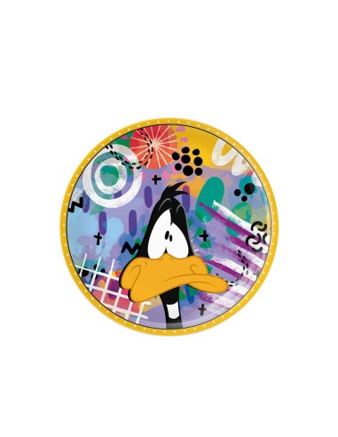 EGAN PIATTO DOLCE DAFFY DUCK Ø 19 CM - LOONEY...